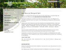 Tablet Screenshot of leboisaunaturel.fr
